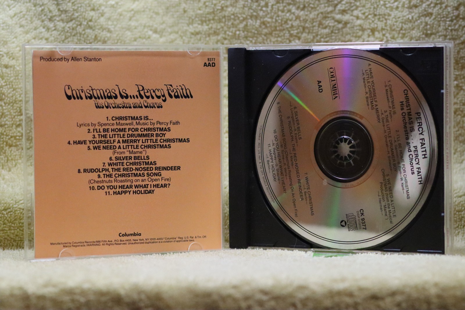 Percy Faith Christmas Is (CD)