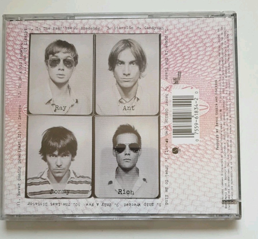 SPACEHOG - Resident Alien CD(1995) Alternative/Glam/Punk Rock SIRE 61834-2