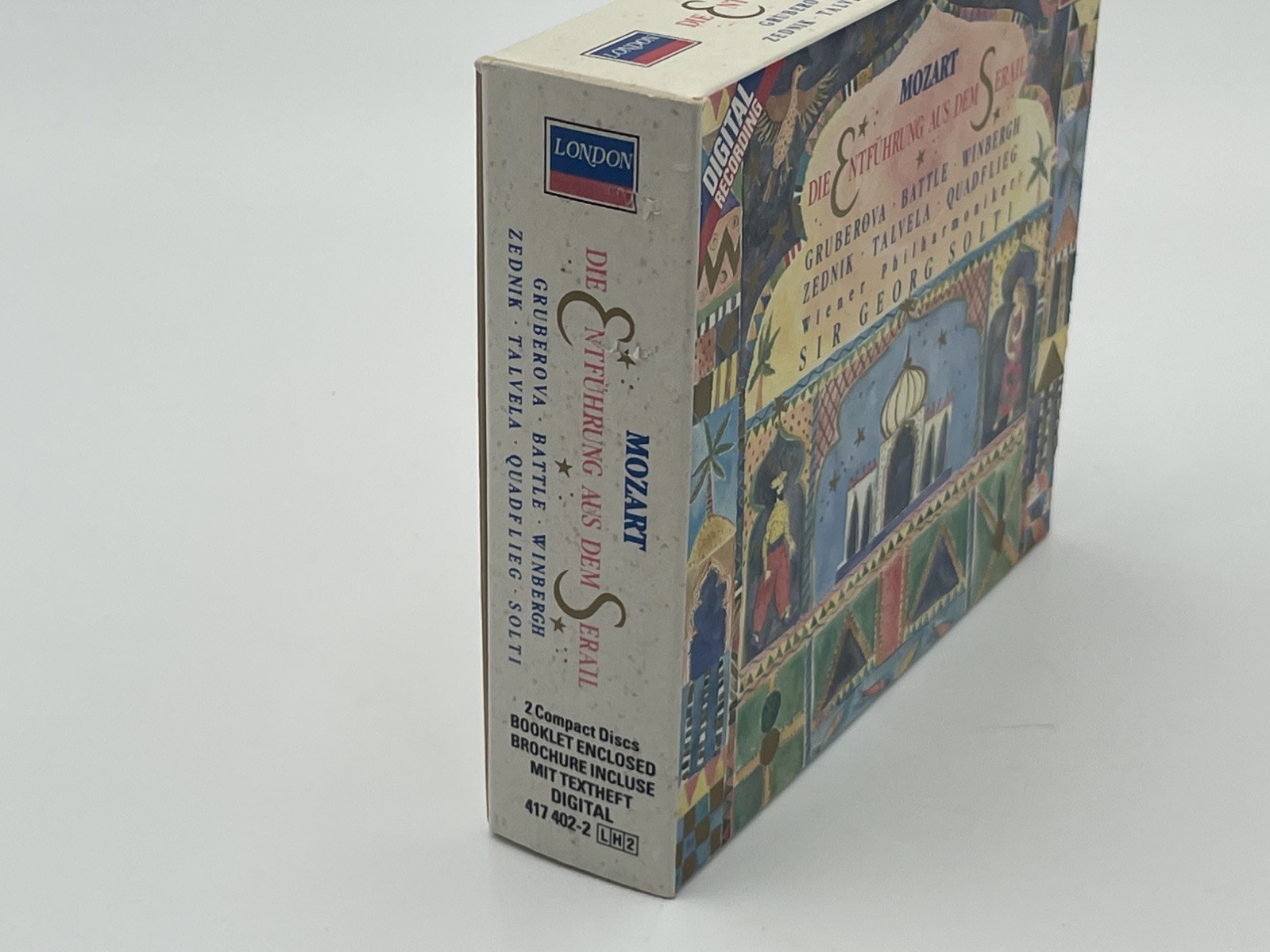 MOZART - Die Entfuhrung aus dem Serail - Solti - Decca 2CD