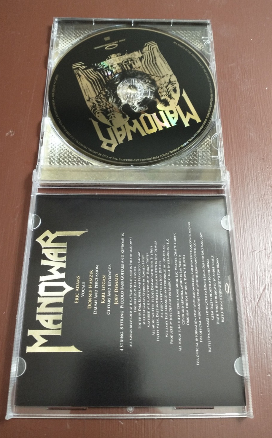 Battle Hymns MMXI by Manowar (CD, 2010)