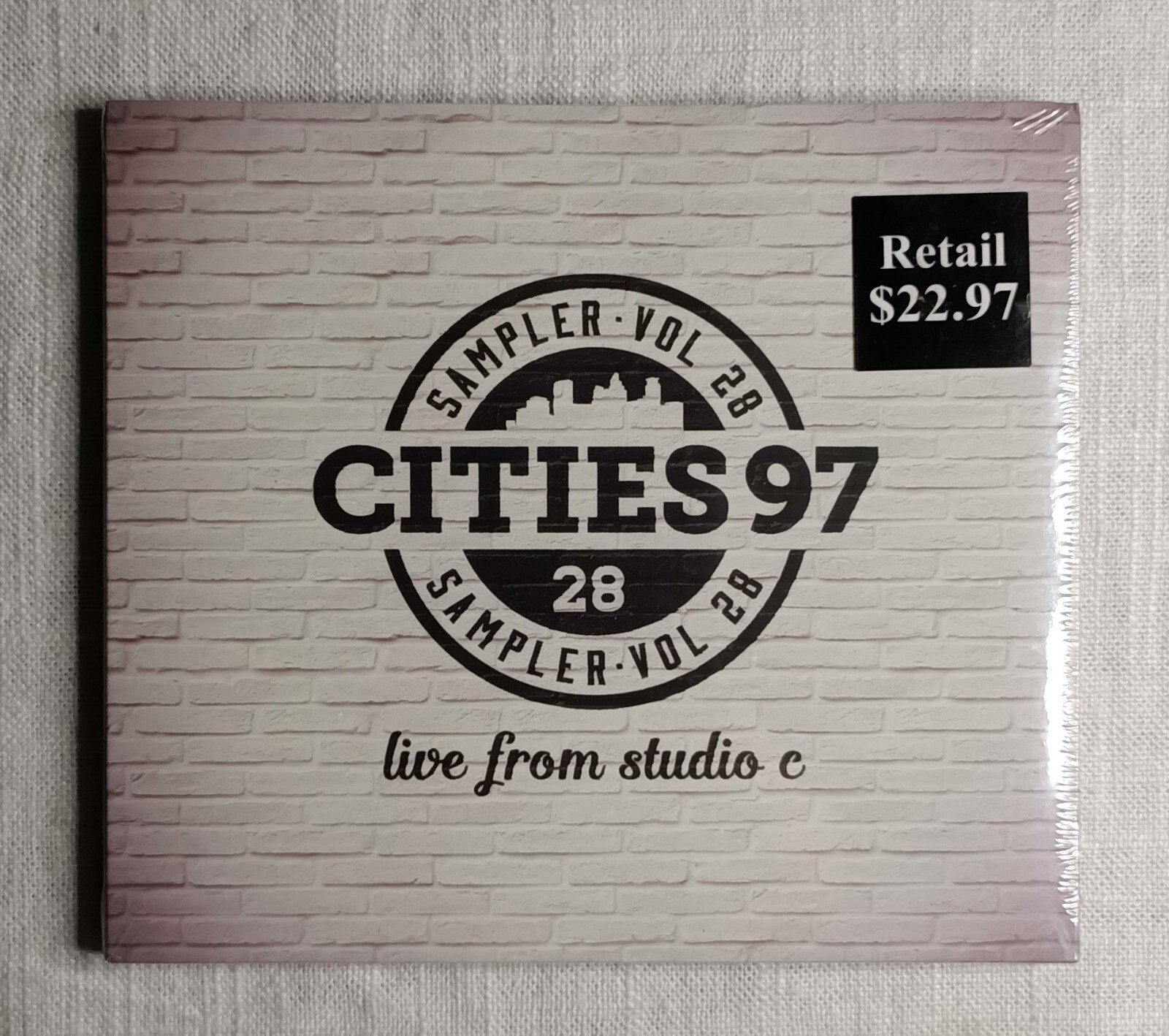 Cities 97 Sampler Live from Studio C - Volume 28 CD Brand New
