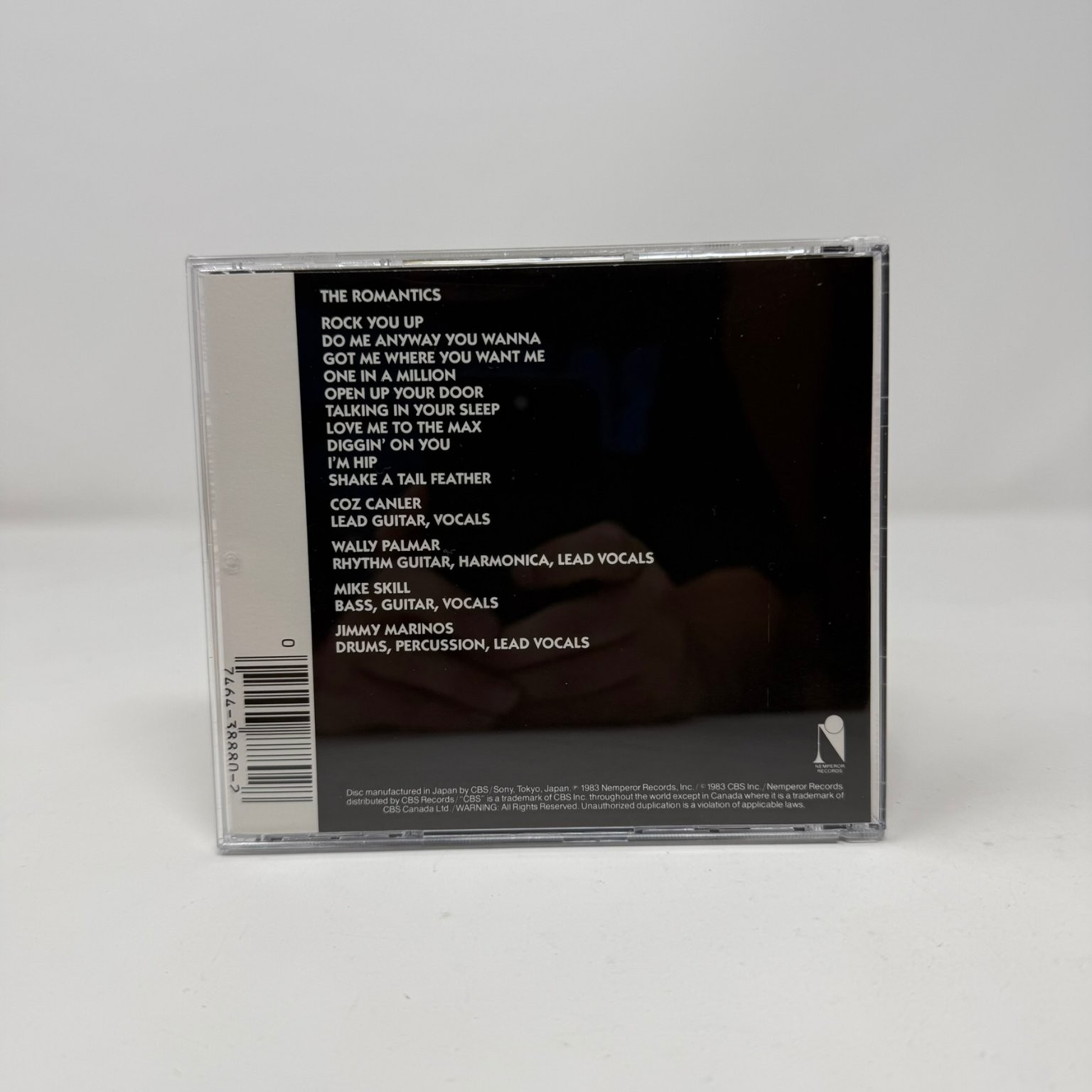 The Romantics – In Heat (CD, 1983, Japan Press) New Wave Pop Rock Nemperor Rare