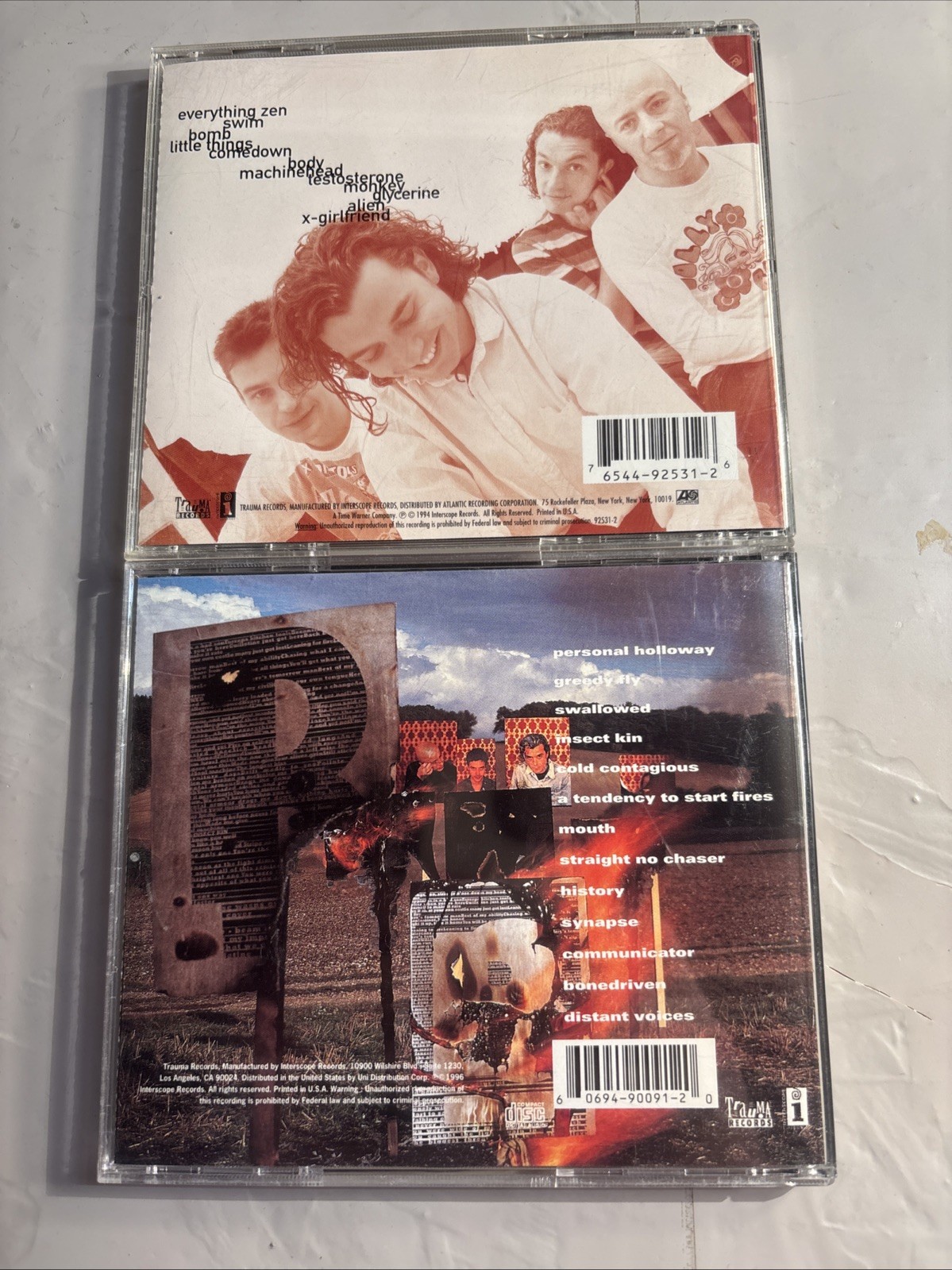 Bush Sixteen Stone & Razor Blade Suitcase 2 CD Set￼