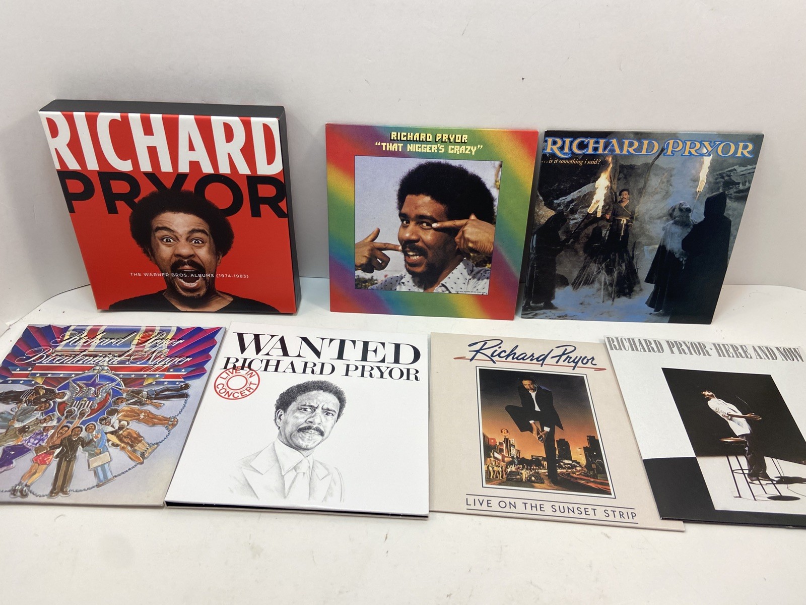 Richard Pryor The Warner Bros Albums 1974-1983 (CD, 2013) Six Comedy Releases
