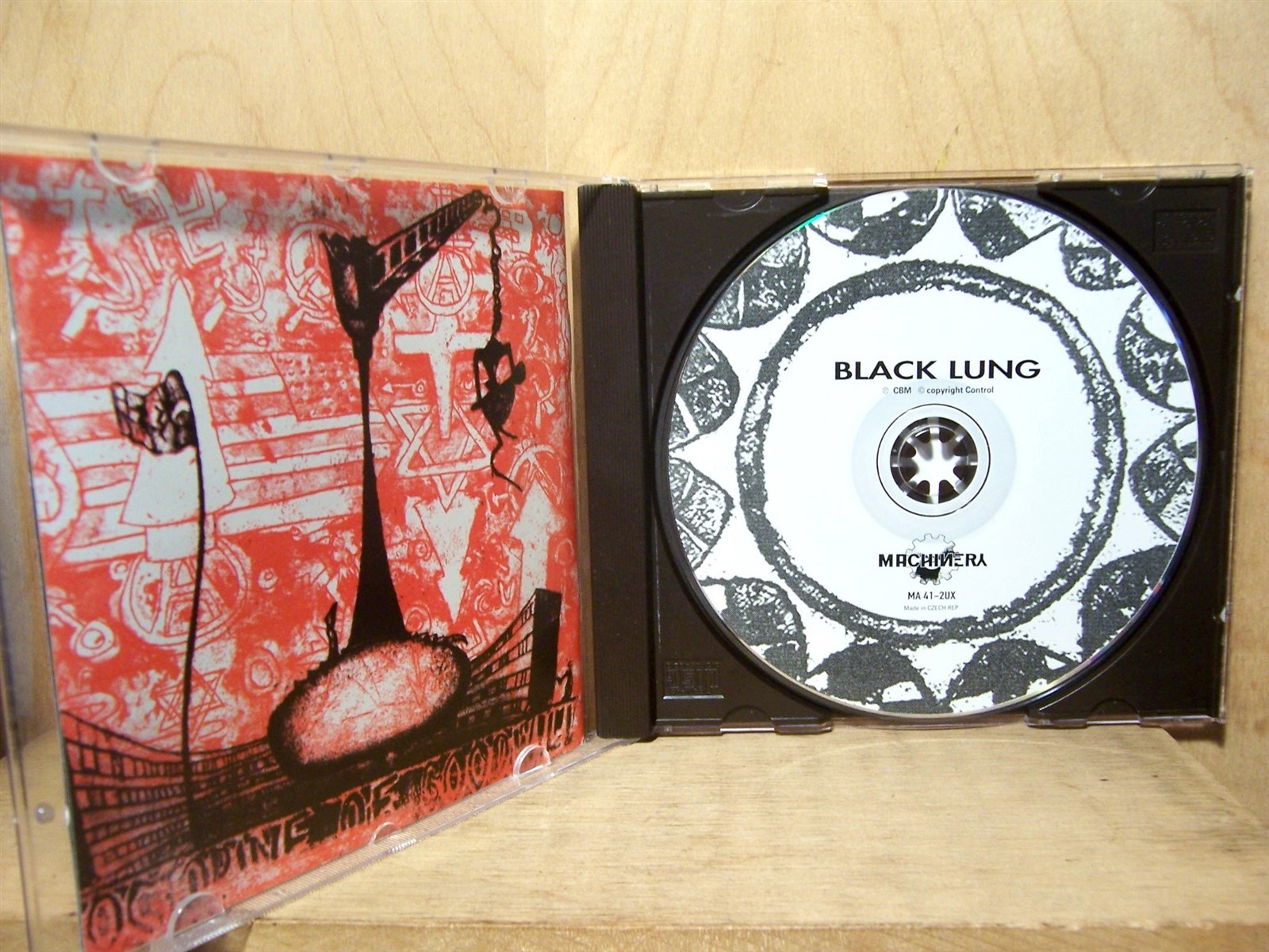 BLACK LUNG Silent Weapons for Silent Wars CD 1995 ORIGINAL COVER Nm/Nm