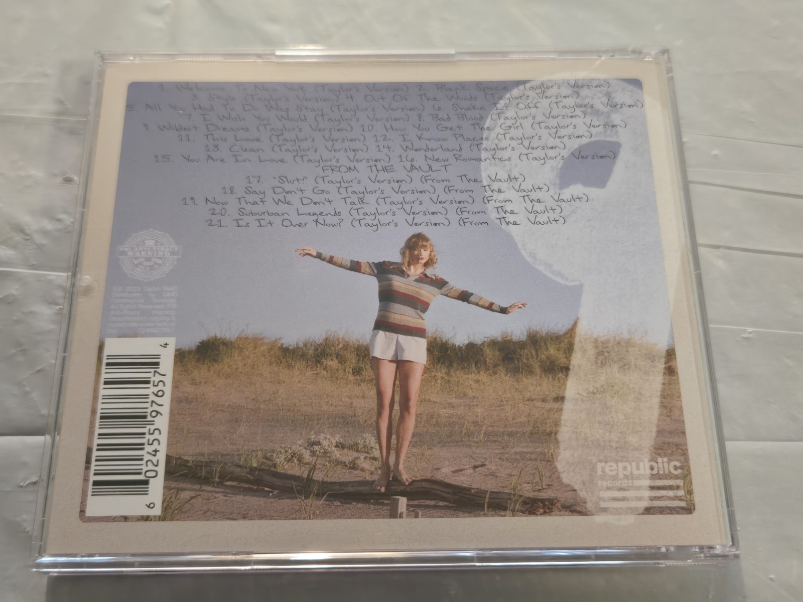 Taylor Swift - 1989 (Taylor's Version) Rose Garden Pink Edition (CD, 2023)