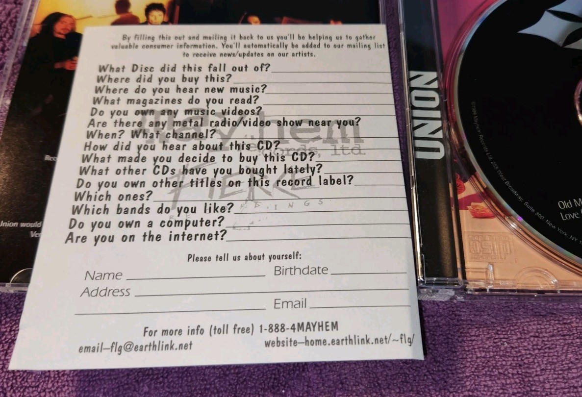 UNION self titled cd john corabi eric singer bruce kulick