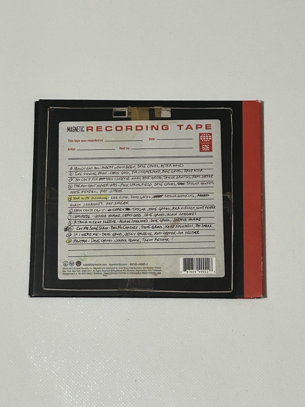 Sound City - Real To Reel 606 Compact Disc CD