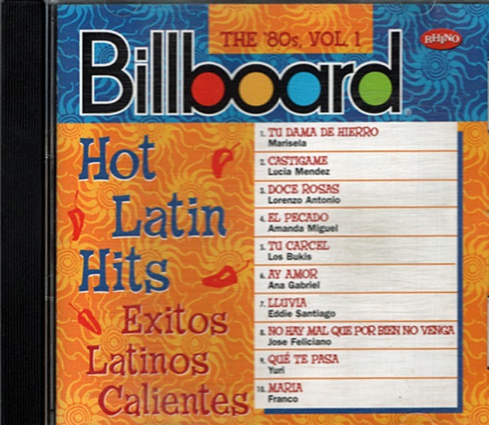 Vol. 1-80's Hot Latin Hits ~ Marisela ~ Latin ~ CD ~ Good