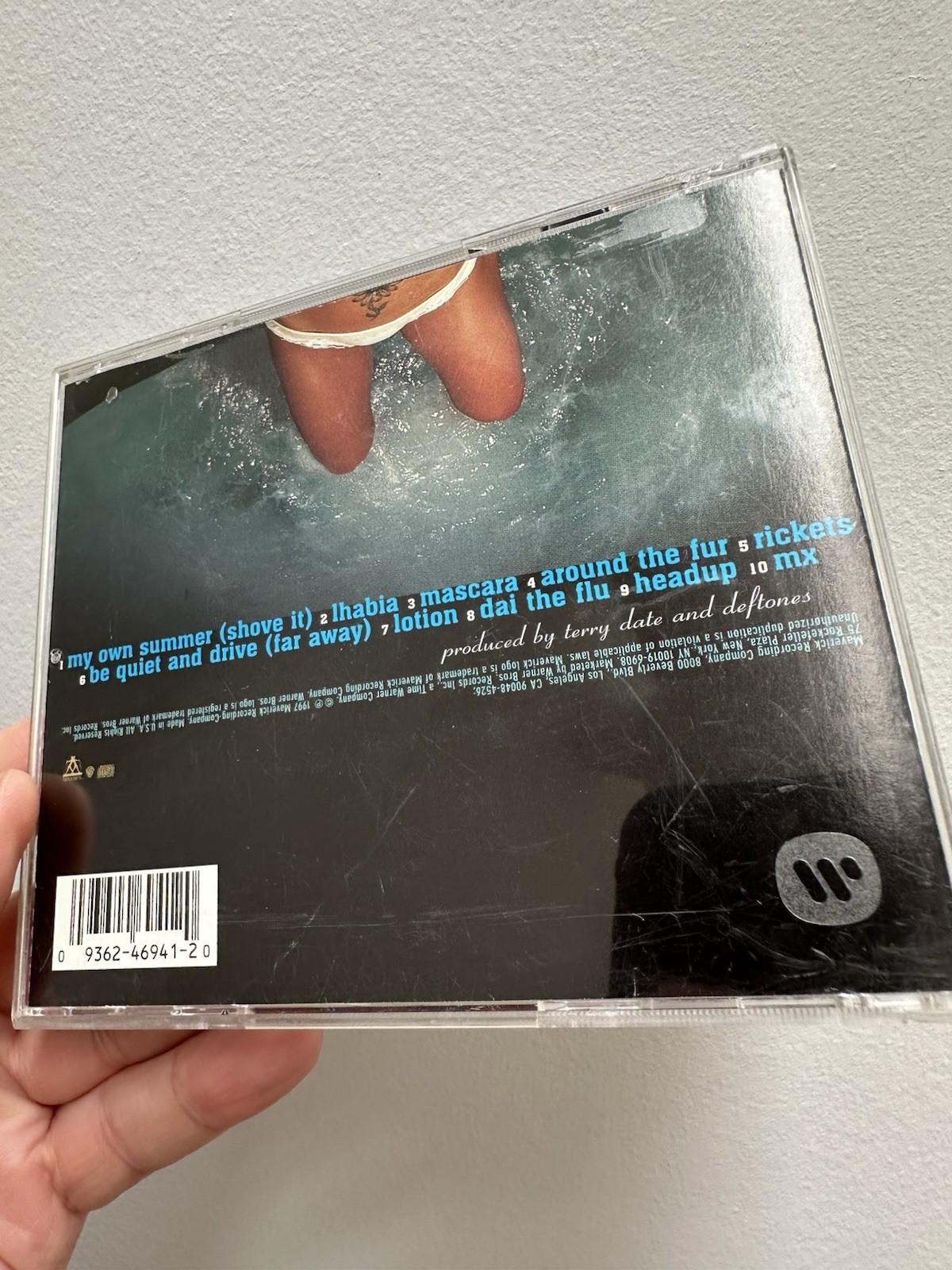Deftones - Around the Fur (1997) CD Nu Metal Rock VG+ Clean Disc Maverick Warner