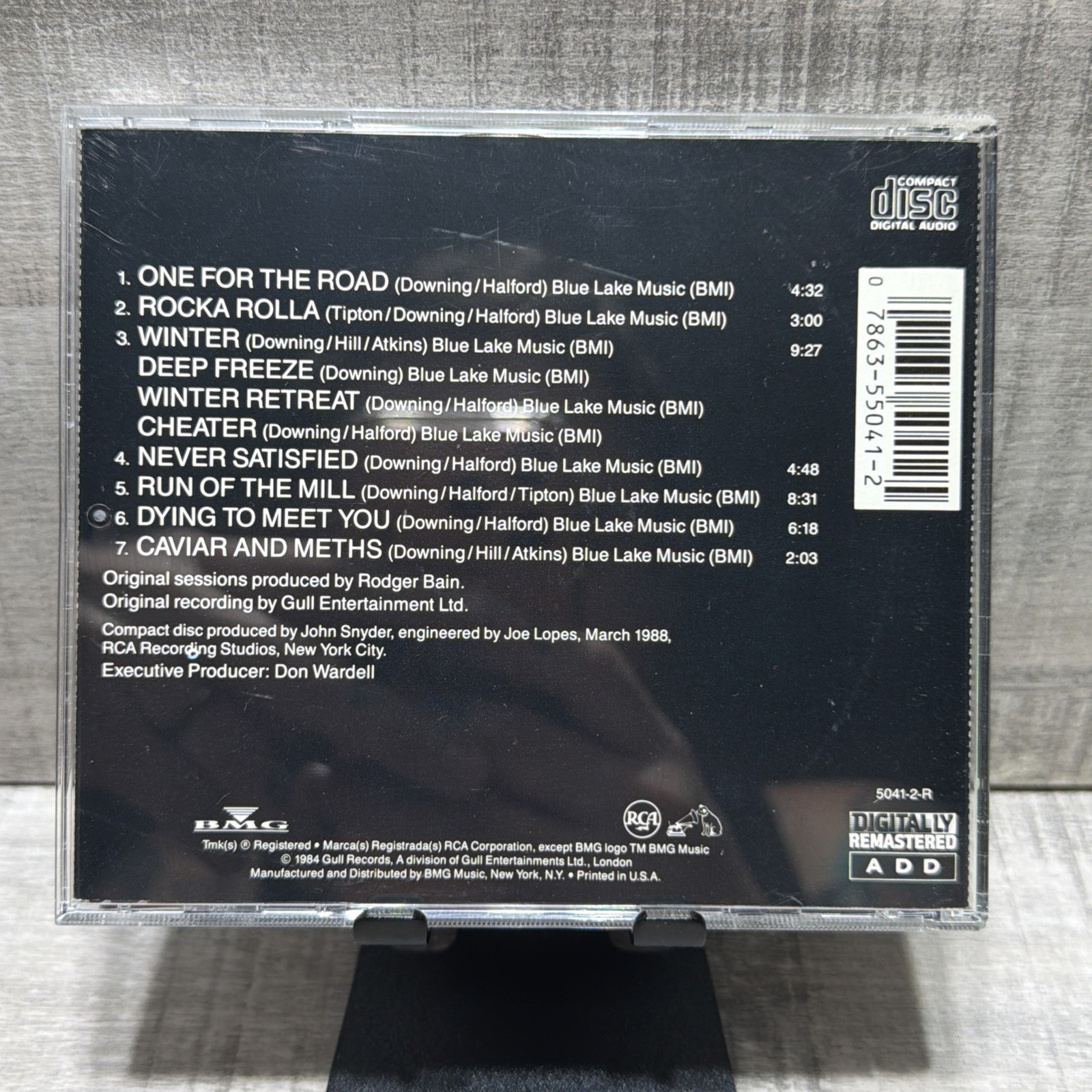Judas Priest Rocka Rolla CD ORIGINAL PRESS! RCA 5041-2-R Rob Halford