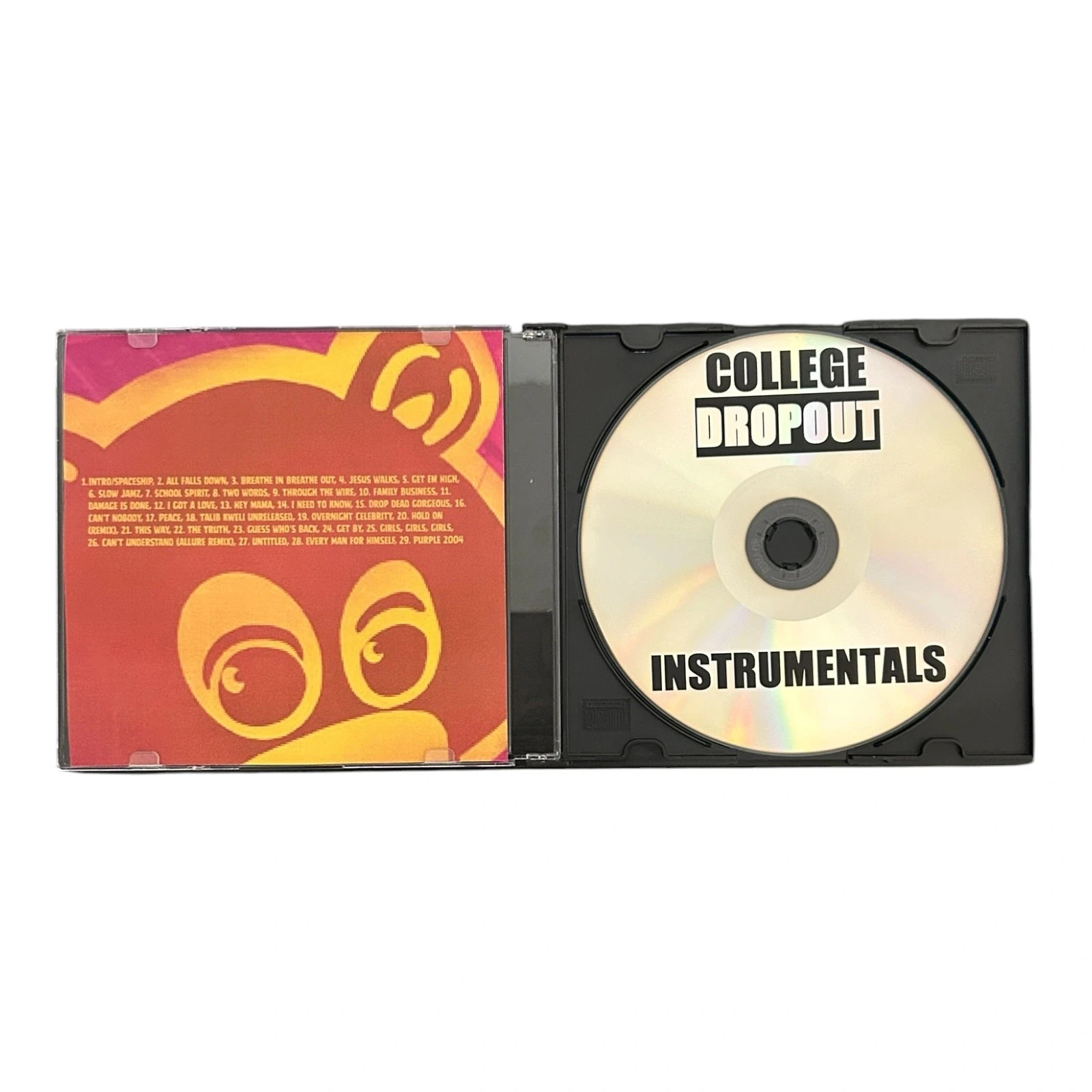 Kanye West College Dropout Instrumentals CD VG+