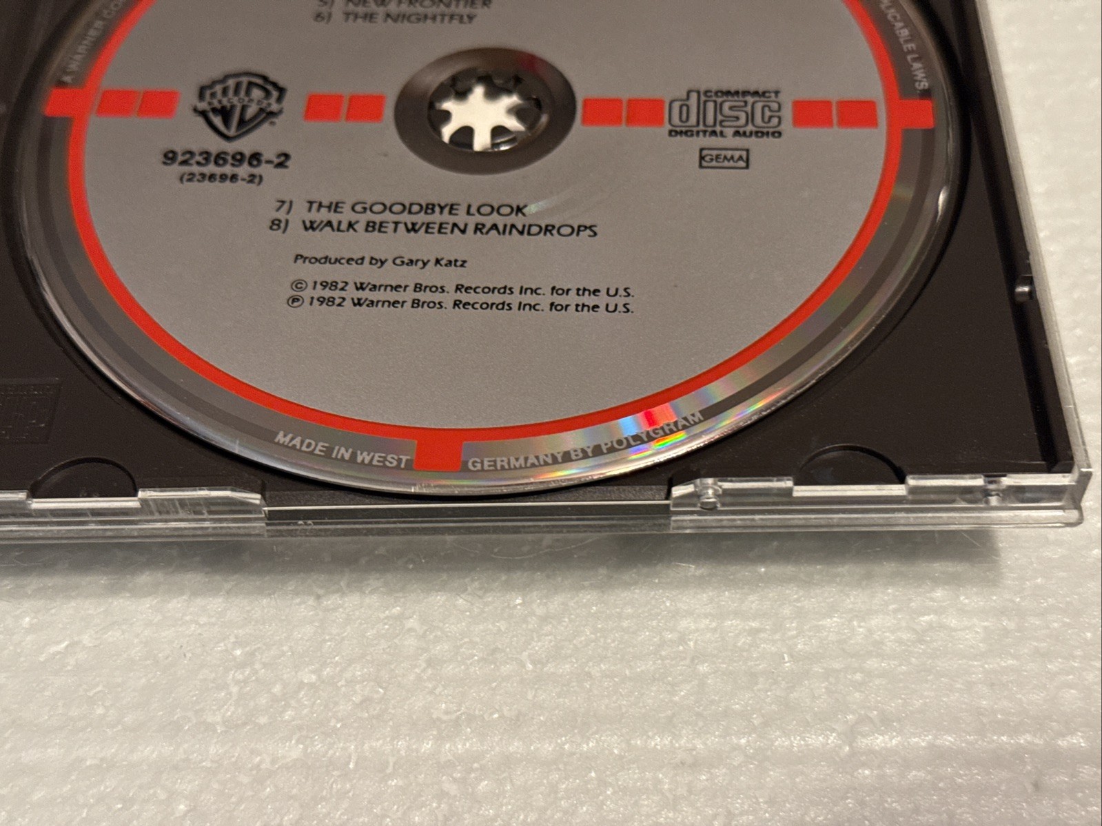 DONALD FAGEN [STEELY DAN] NIGHTFLY [1982] WEST GERMANY TARGET CD SMOOTH CASE
