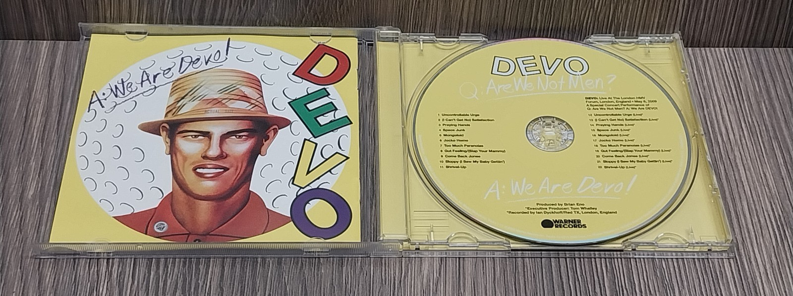 New Wave 6 CD Lot Erasure/Devo/Bow Wow Wow/Wham!/Squeeze/Split Ends/Very Good+