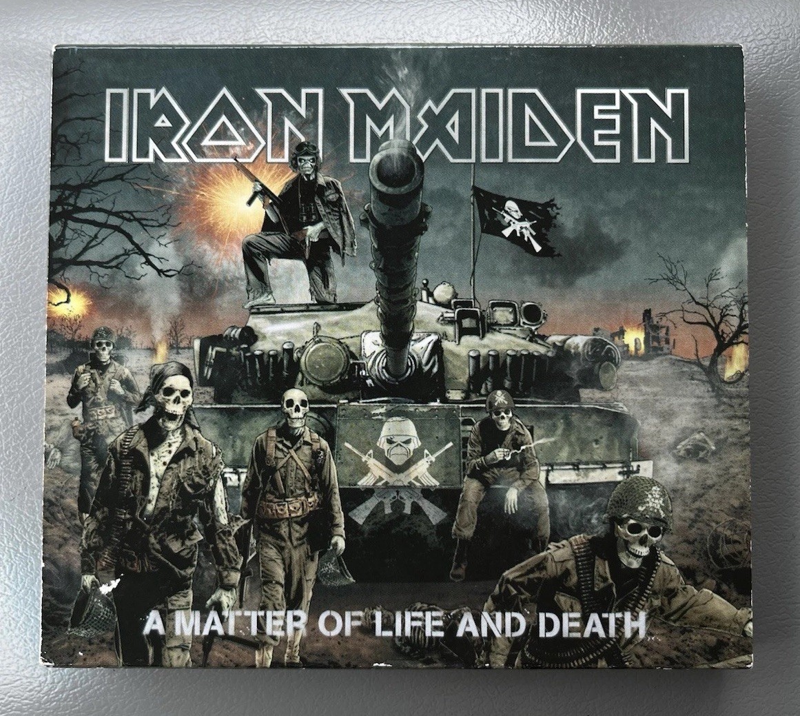 Iron Maiden: A Matter of Life and Death CD + DVD (2006) with PATCH! Ltd. Edition