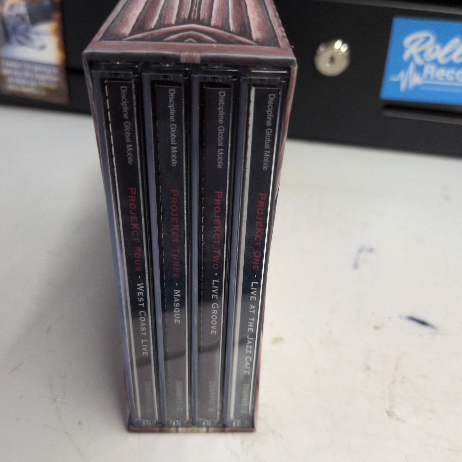 King Crimson - The ProjeKcts 4 CD Boxed Set 1999 Live Recording (Discipline)
