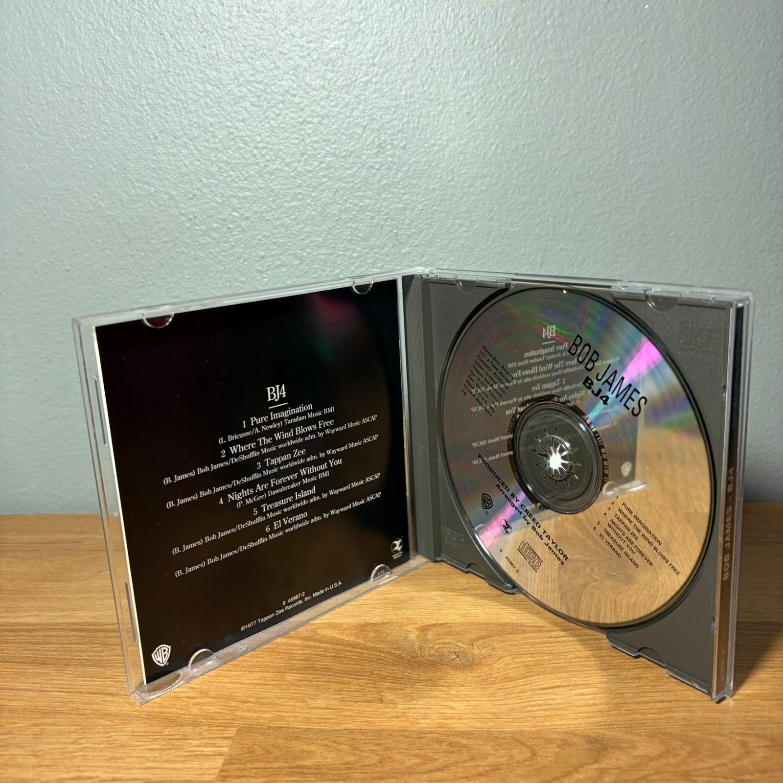 BJ 4 by Bob James (CD, Oct-1995, Warner Bros.)