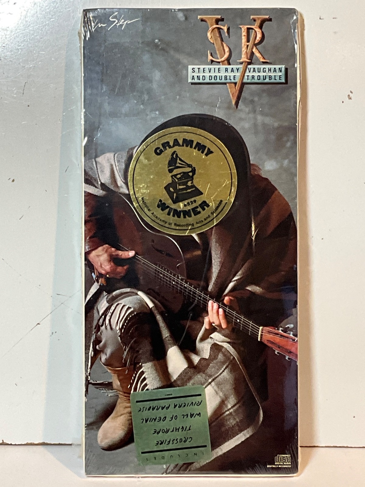 Stevie Ray Vaughn and Double Trouble - In Step CD SEALED IN LONGBOX!