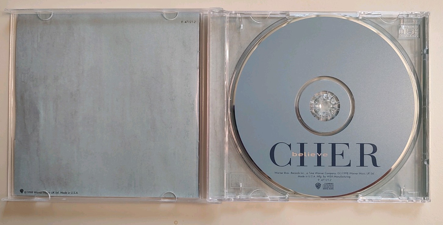 Believe by Cher (CD, Nov-1998, Warner Bros.)