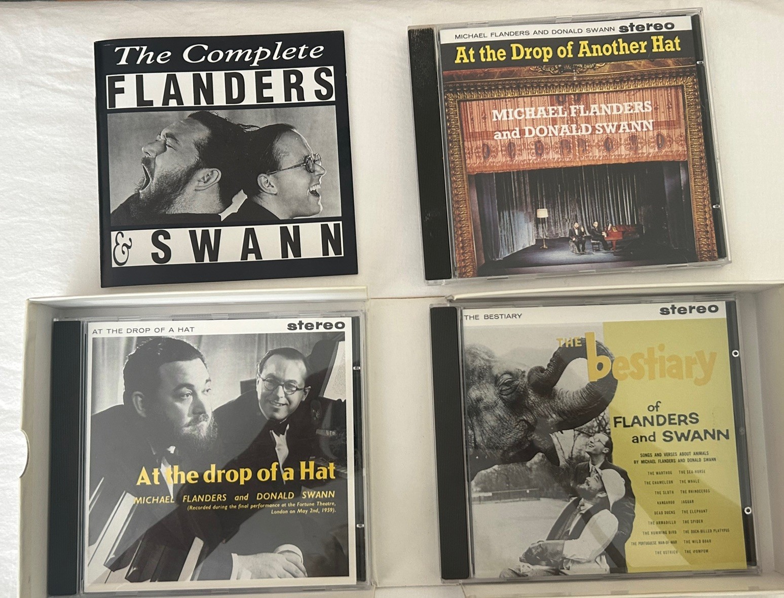 The Complete Flanders & Swann CD Box Set 1991 Comedy Novelty 3-Discs Booklet s16