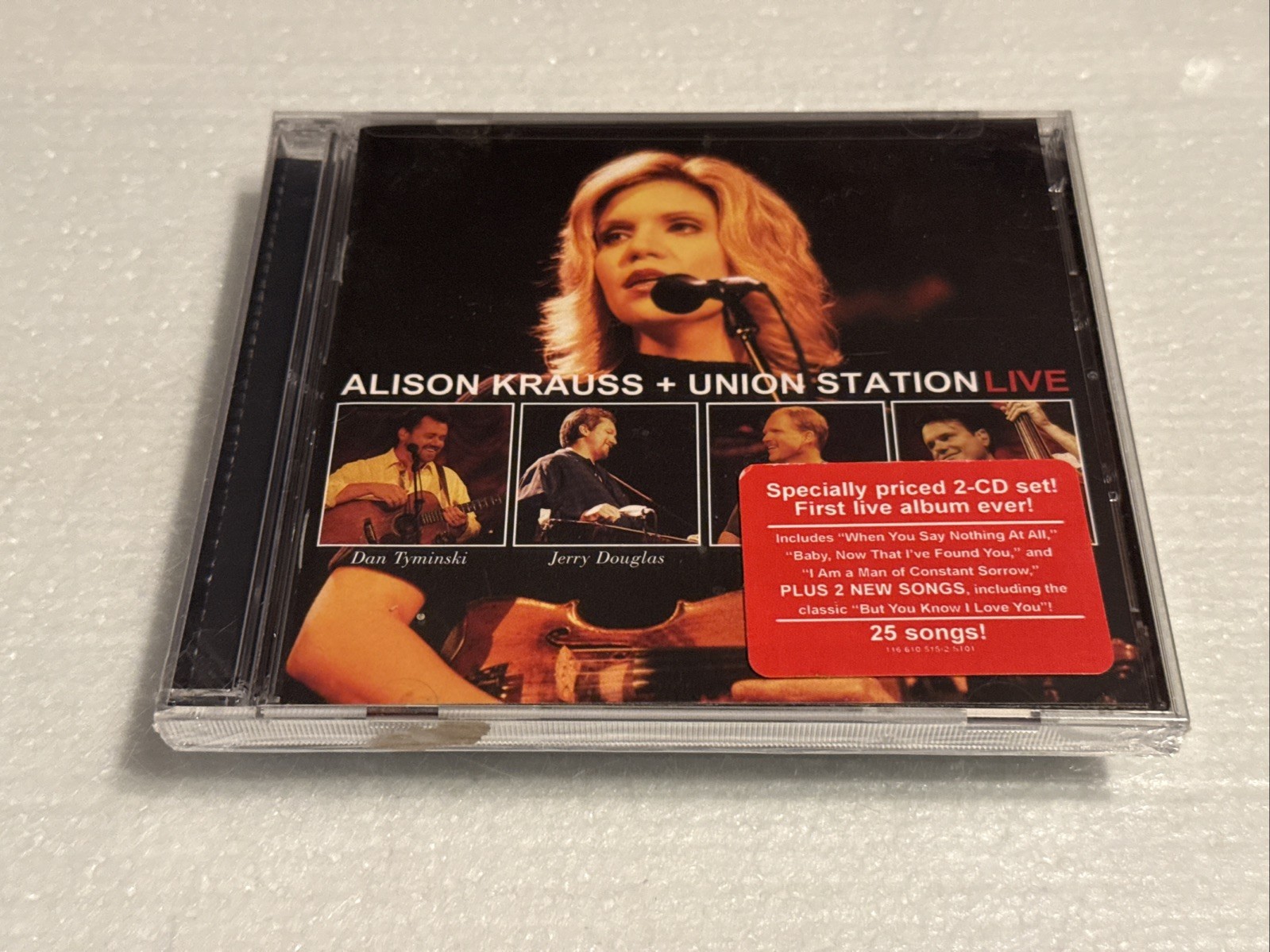 [NEW SEALED!!] Alison Krauss + Union Station Live (CD, 2002, 2-Disc, Rounder)