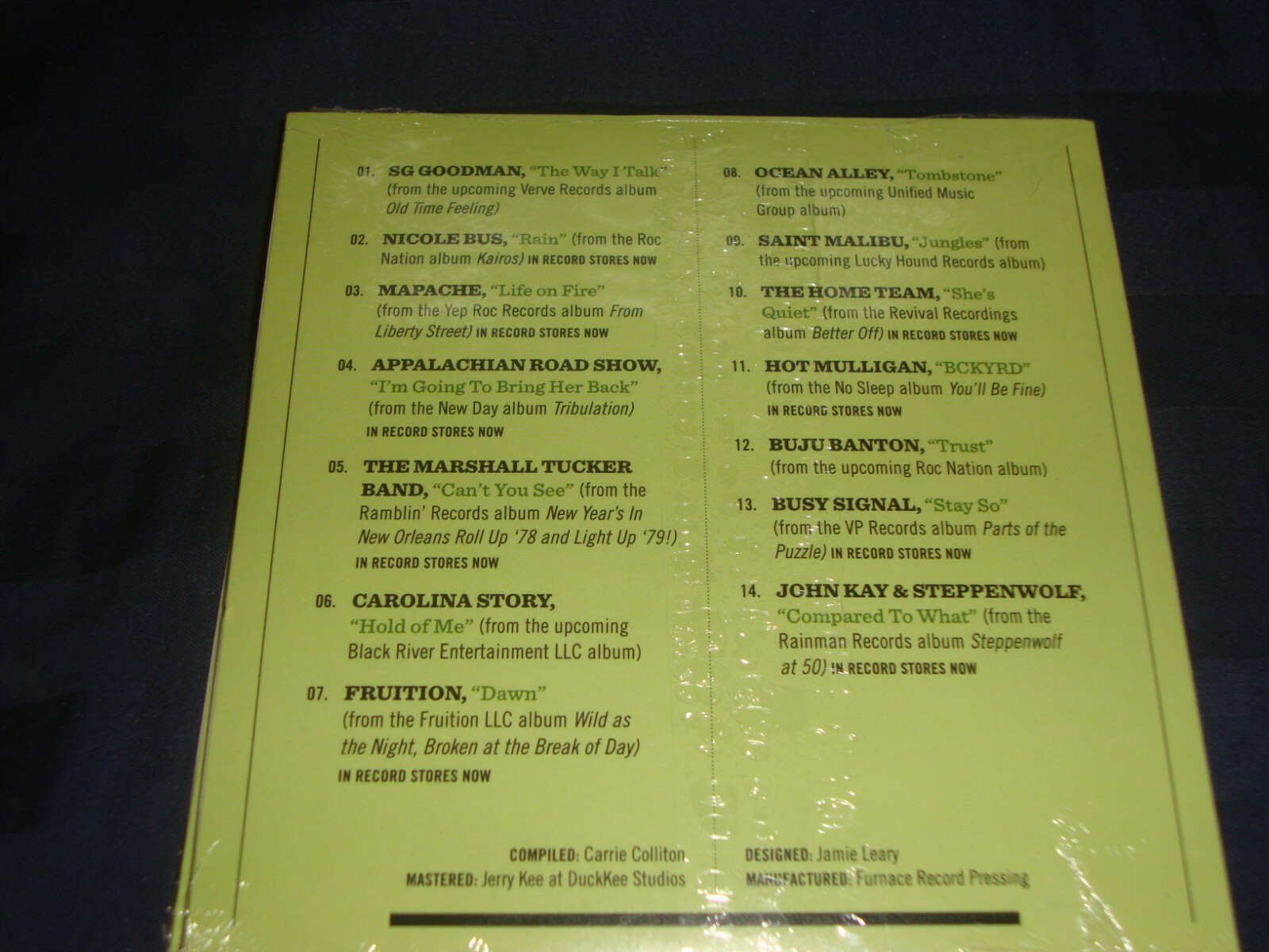Record Store Day April 18th, 2020 promo cd Sealed