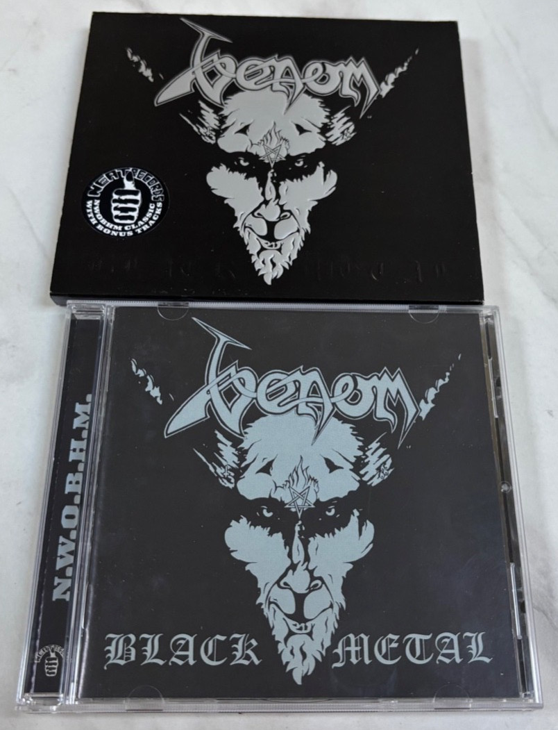 Venom Black Metal Remaster With 9 Bonus Track Plus BBC Sessions. Unplayed.
