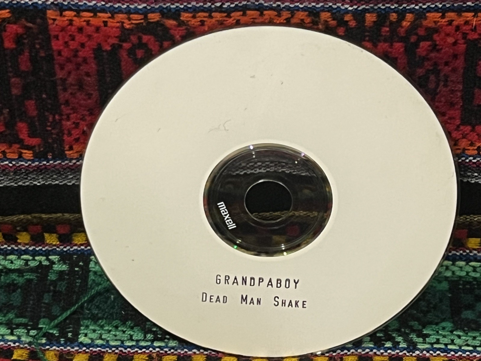GRANDPABOY Dead Man Shake CD-r blues rock garage rock 2003 Paul Westerberg