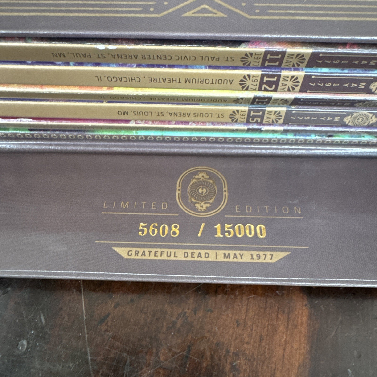 Grateful Dead May 1977 Limited Edition 14 CD Box (#5608 of 15000)