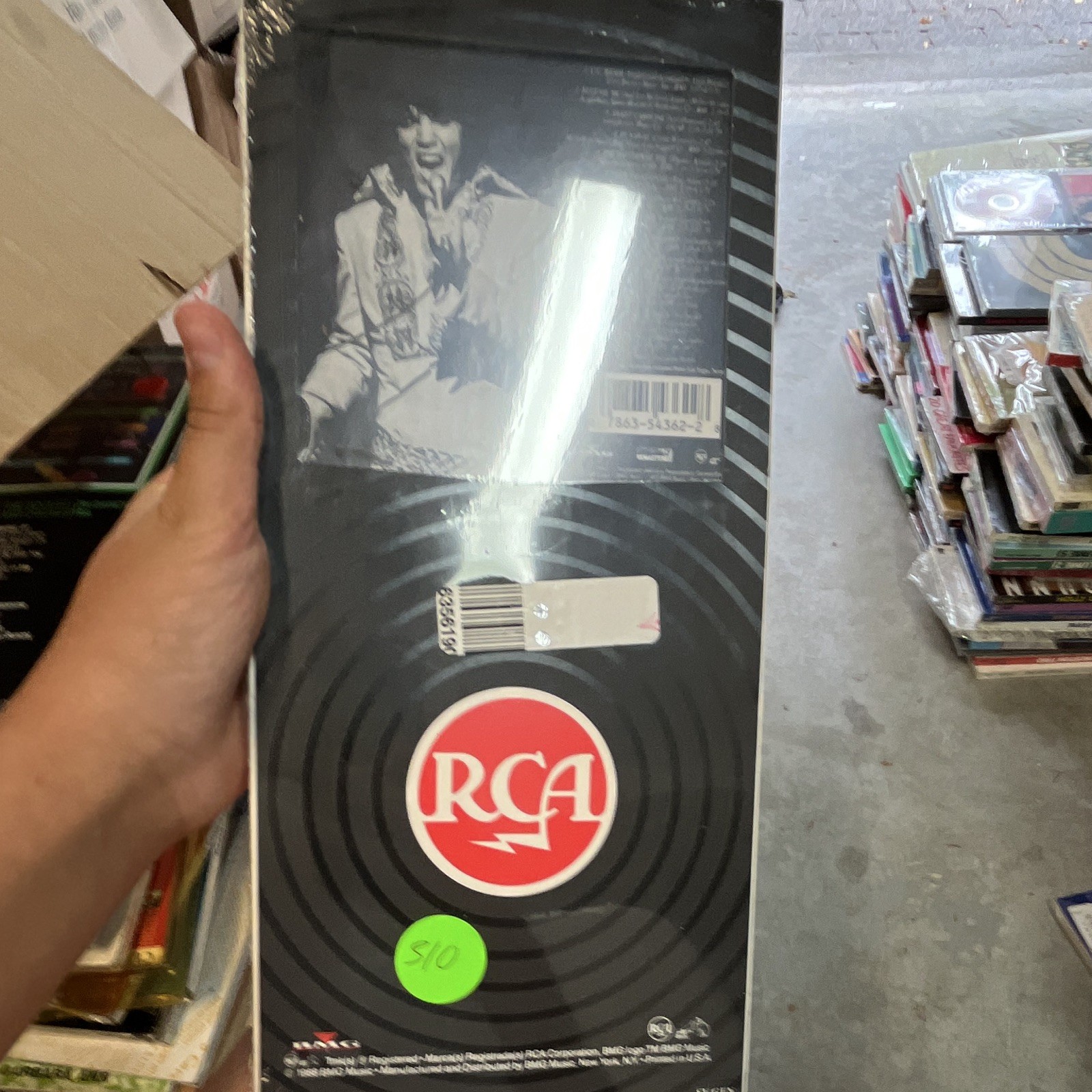 Elvis Presley - On Stage CD Album Rock RCA 1970 Longbox Black/Red New! (510)