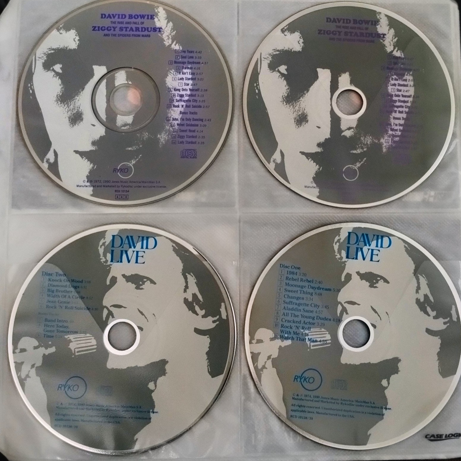 Massive DAVID BOWIE CD Collection / Includes Original Discs, Box Sets, Rarities!