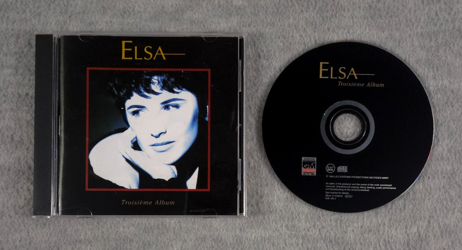 Elsa Lunghini Troisieme Album [1988] CD 1996 France Import release