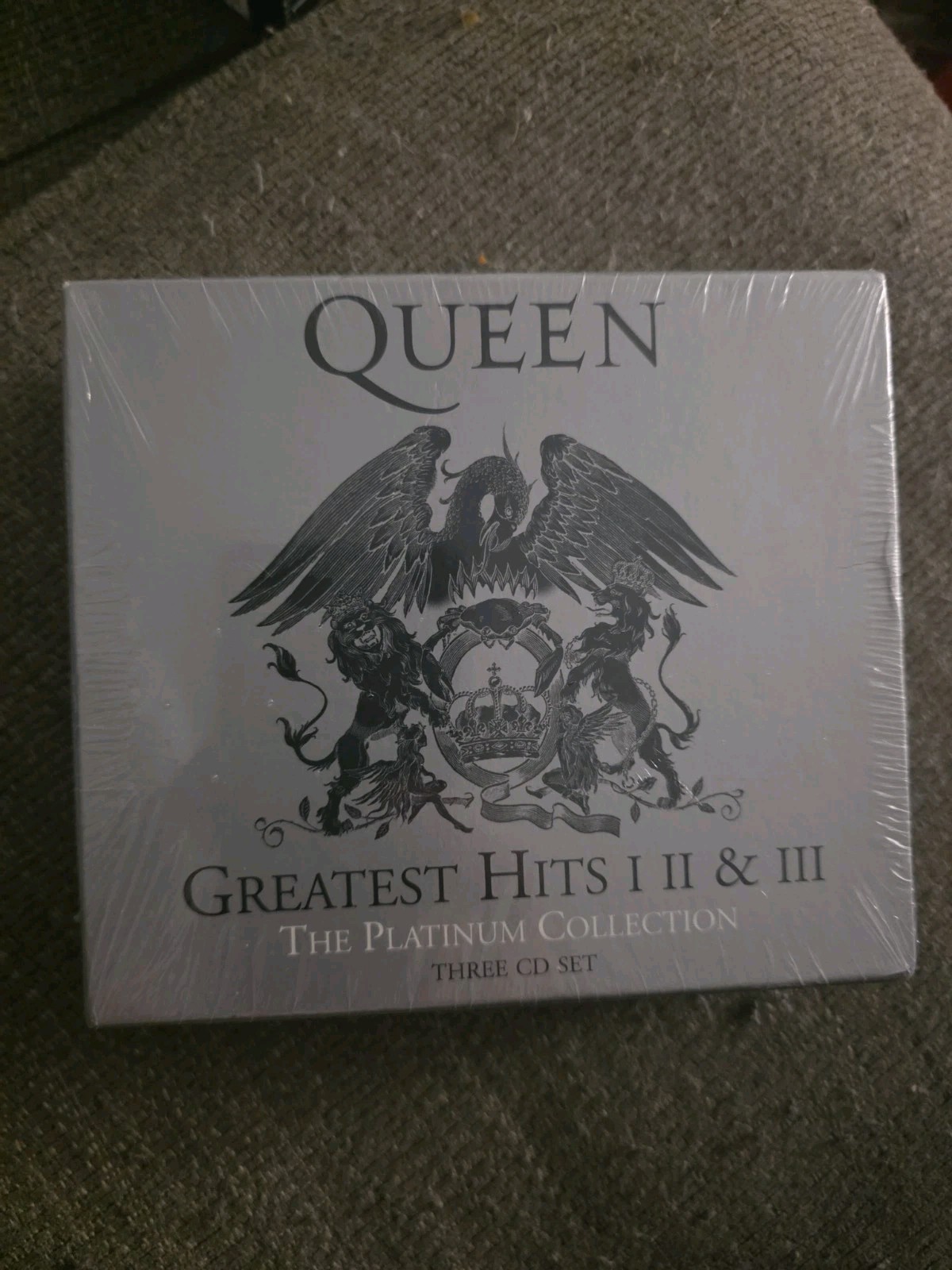 New Sealed Queen Greatest Hits I, II & III: The Platinum Edition 3-CD Boxed Set