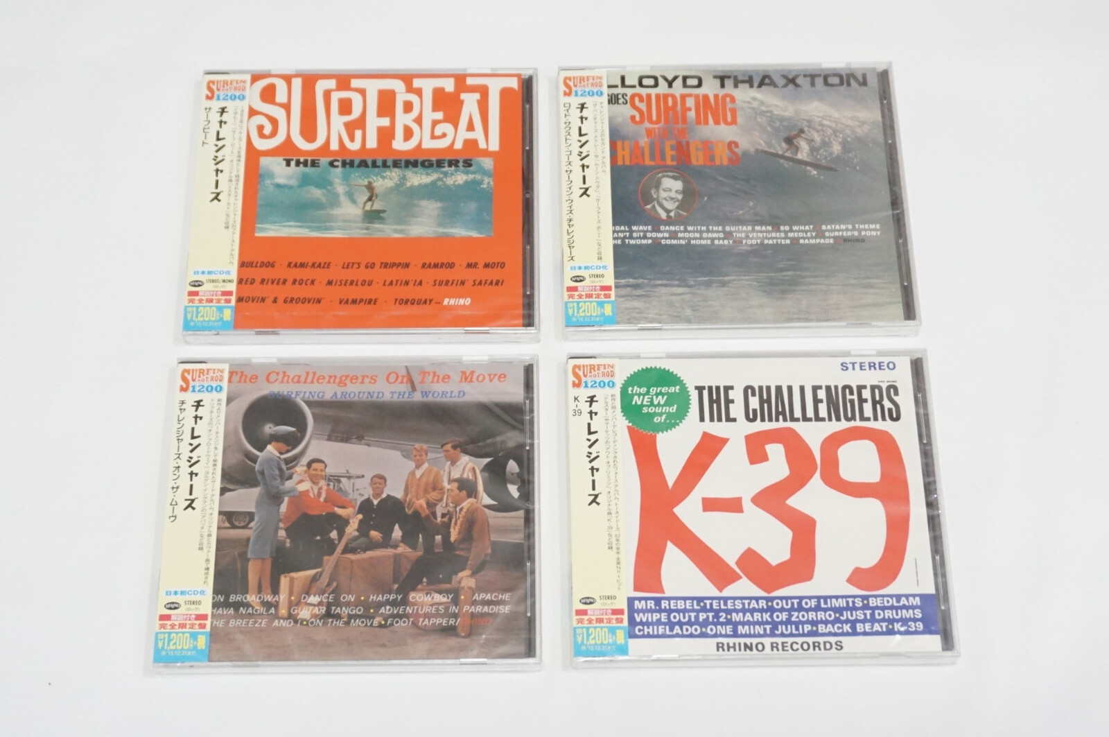 V.A ~ 1960s Surfin / Hot Rod 1200 CD Series Cmplt 17 Titles Set Sealed Obi Japan