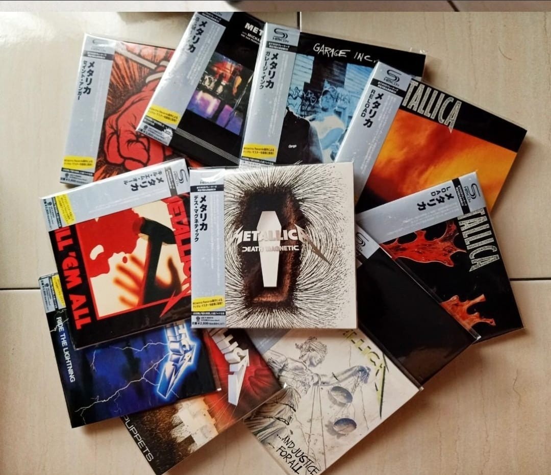 MetallicaUltimate Deluxe Edition - 15 Albums 21-Disc Box Set New & Sealed!