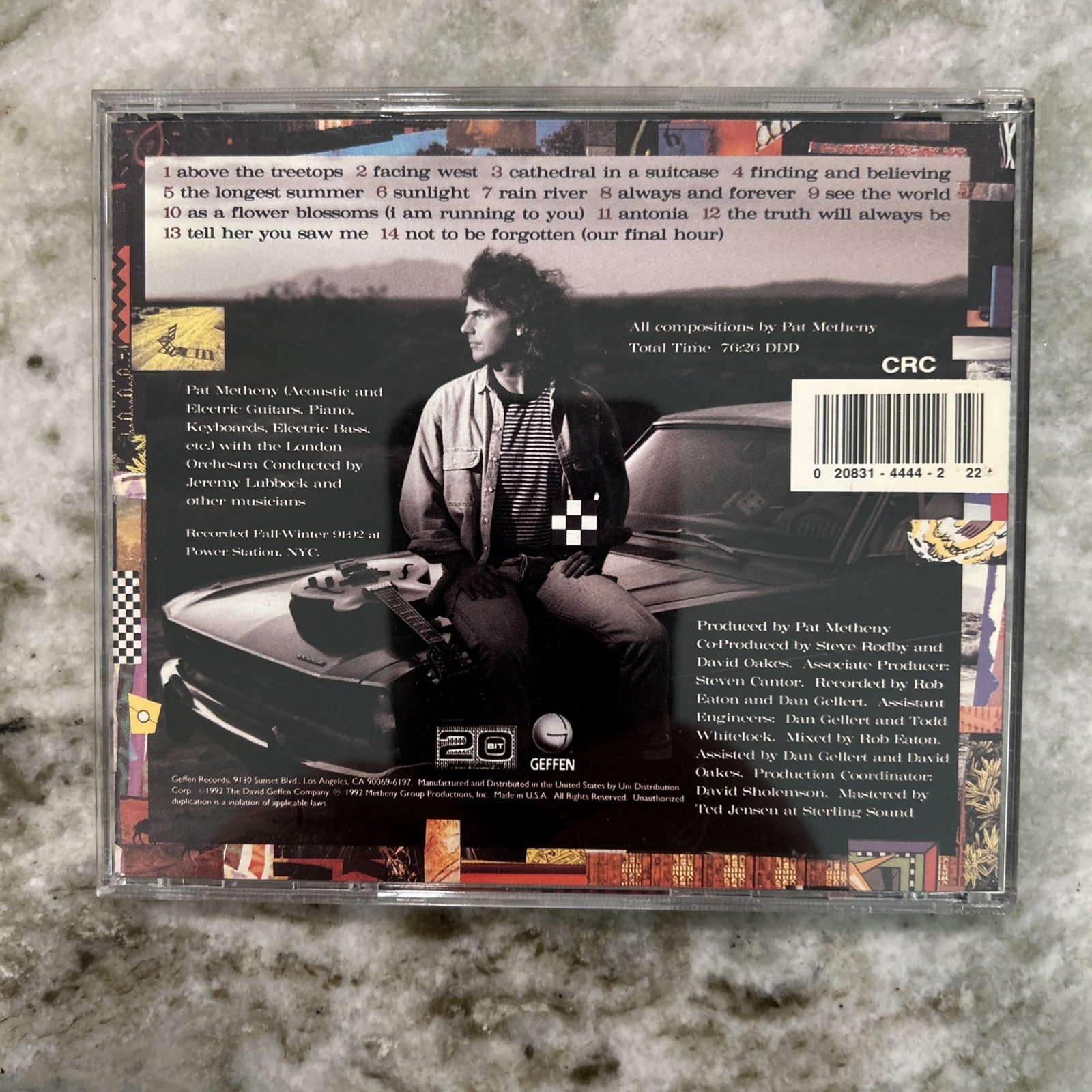Pat Metheny - Secret Story CD 1992 Jazz Fusion Geffen Records CD MINT