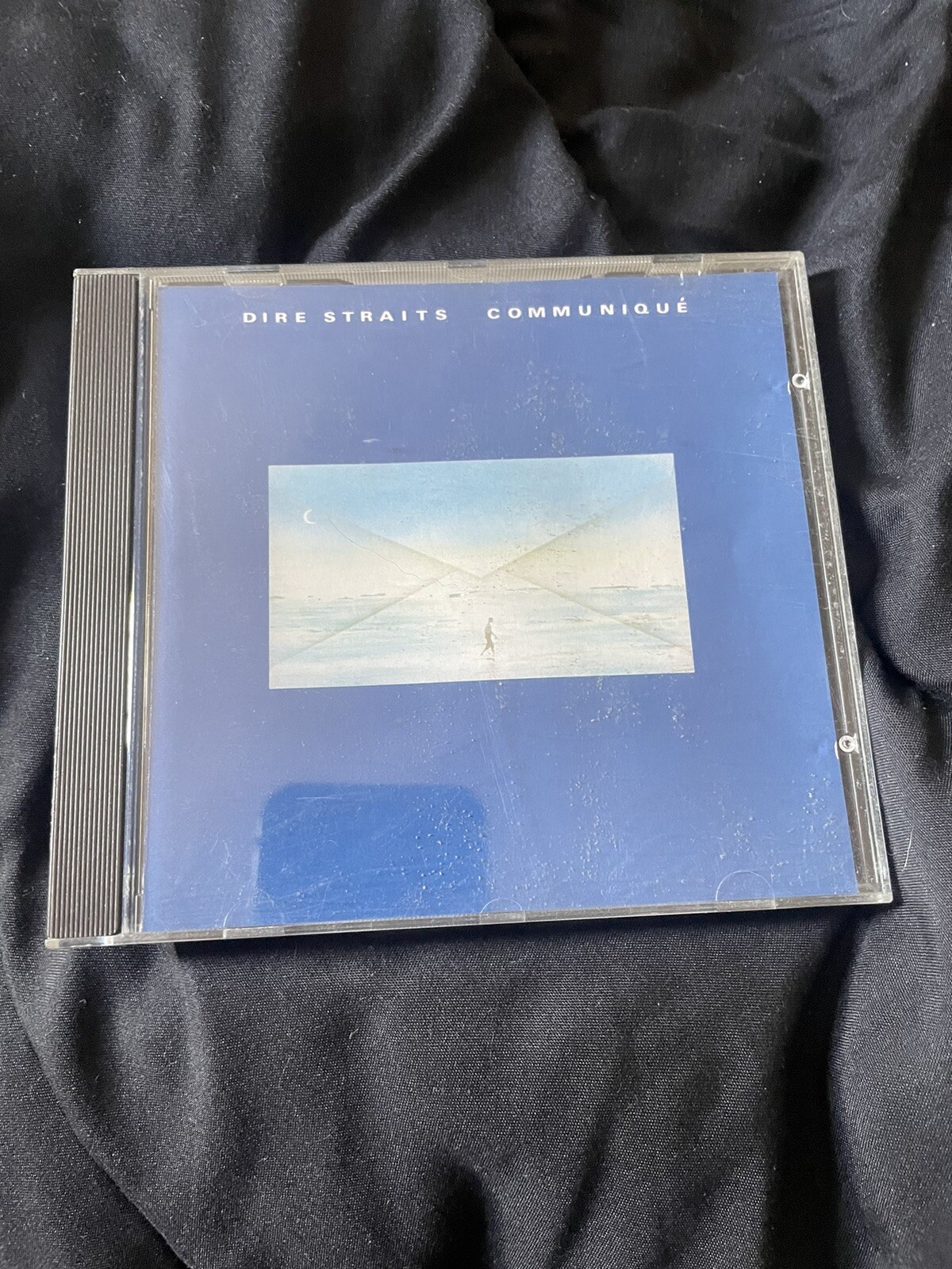 Dire Straits CD Communique Made In West Germany Red Swirl Vertigo