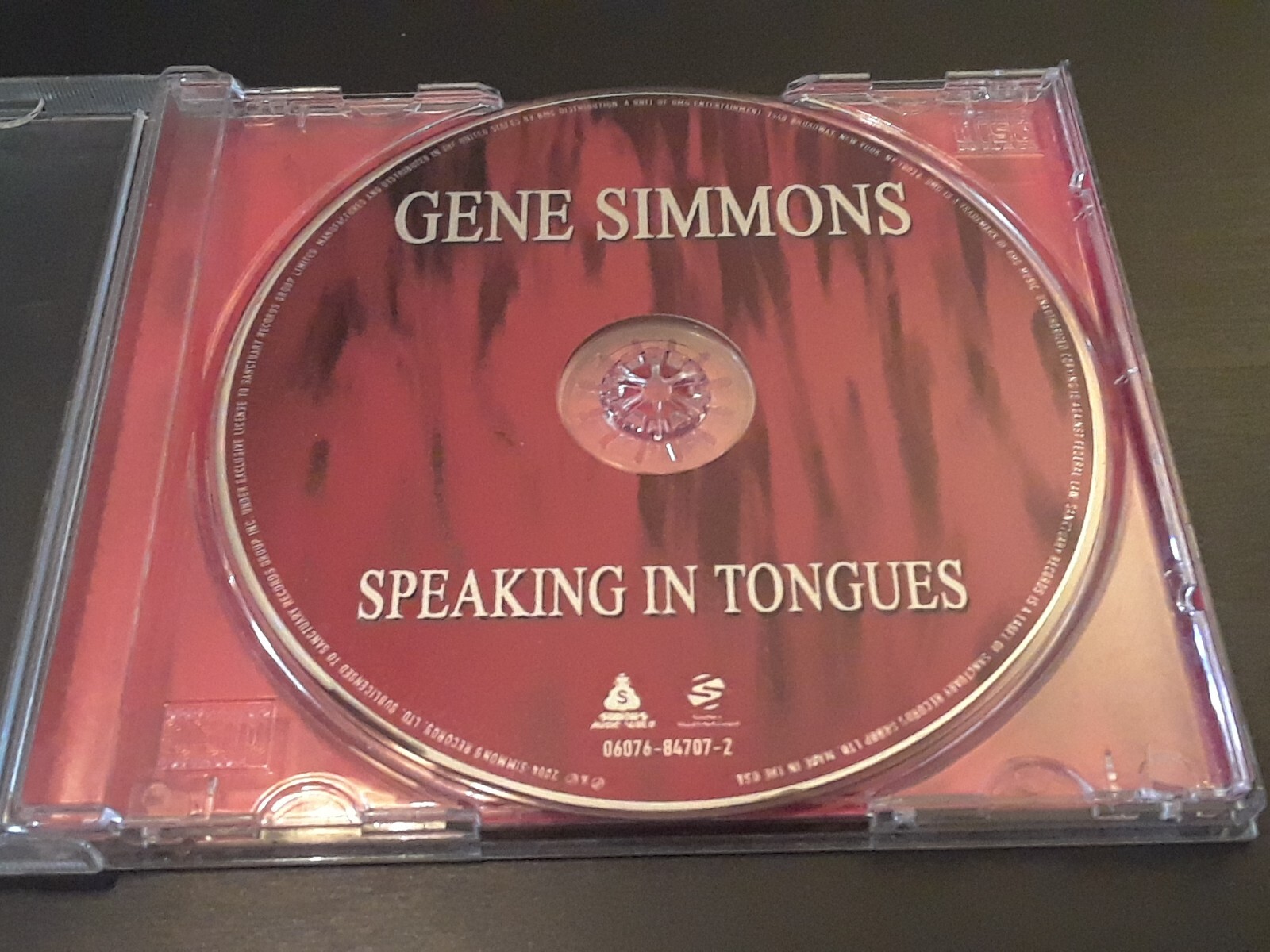 Gene Simmons: Speaking In Tongues 2004 Sanctuary Records CD VG (No Booklet) Kiss