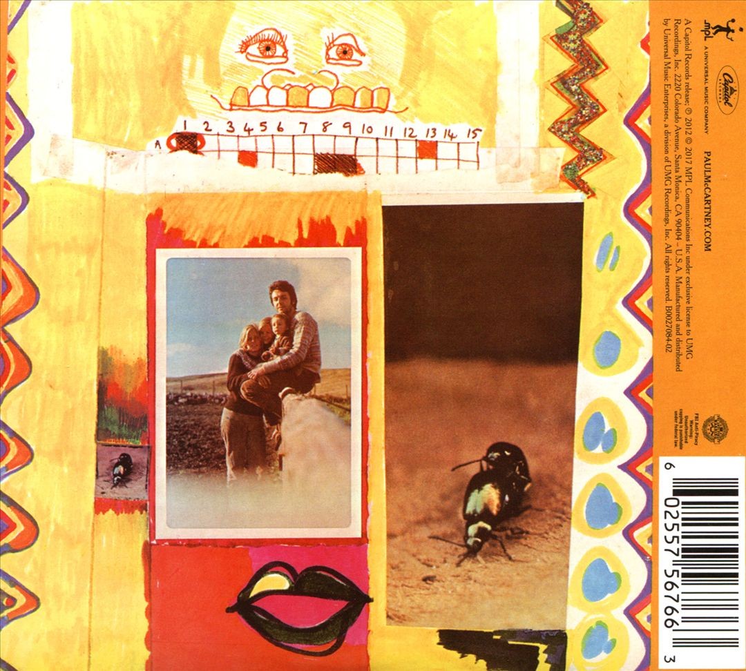 PAUL & LINDA MCCARTNEY RAM NEW CD