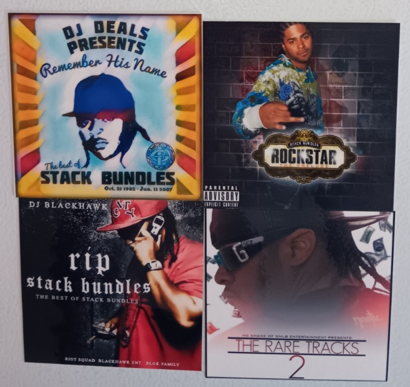 8 CD Lot Rap/Hip-Hop, Stack Bundles