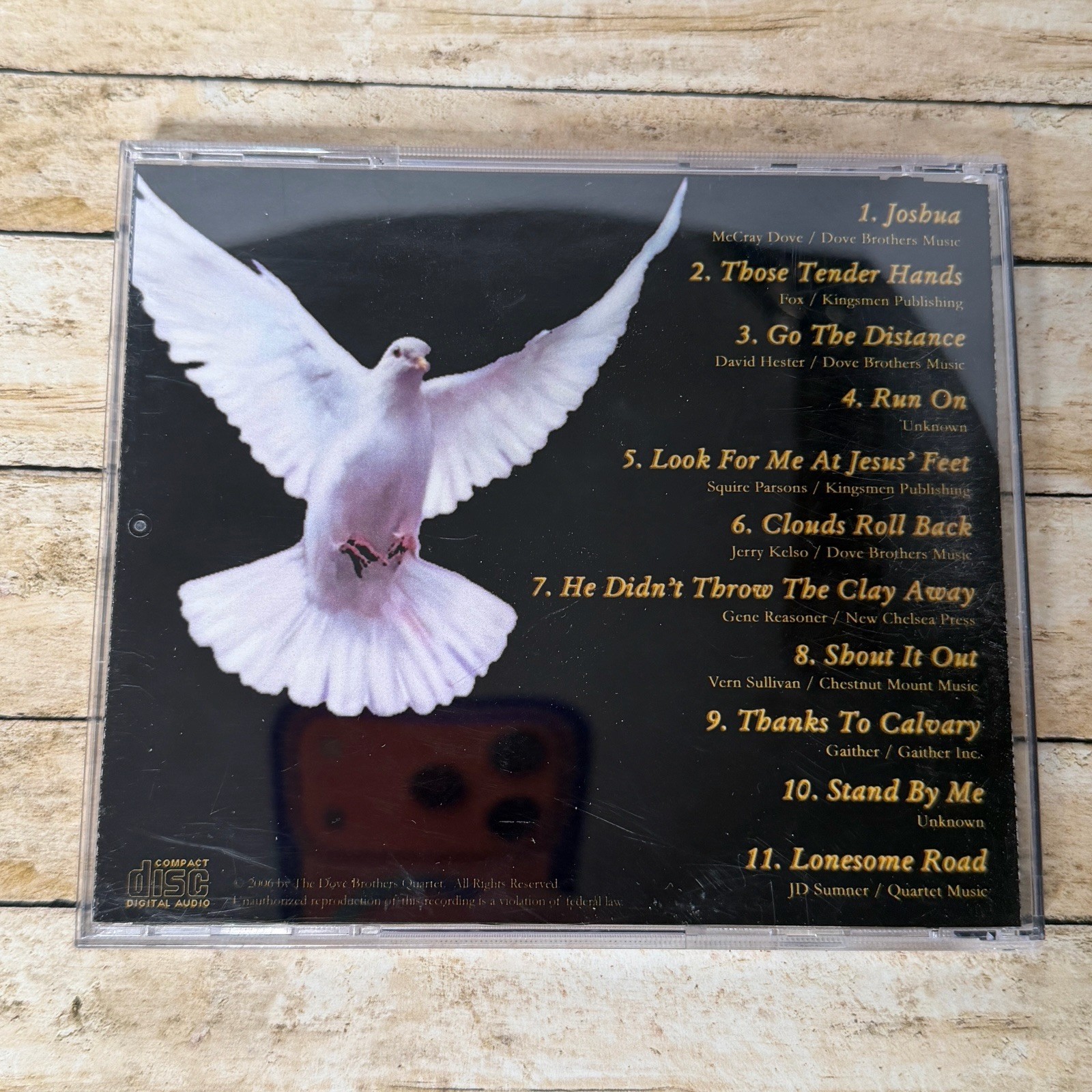 SIGNED Dove Brothers Quartet 5 CD Lot Southern Gospel Christian Religious Music