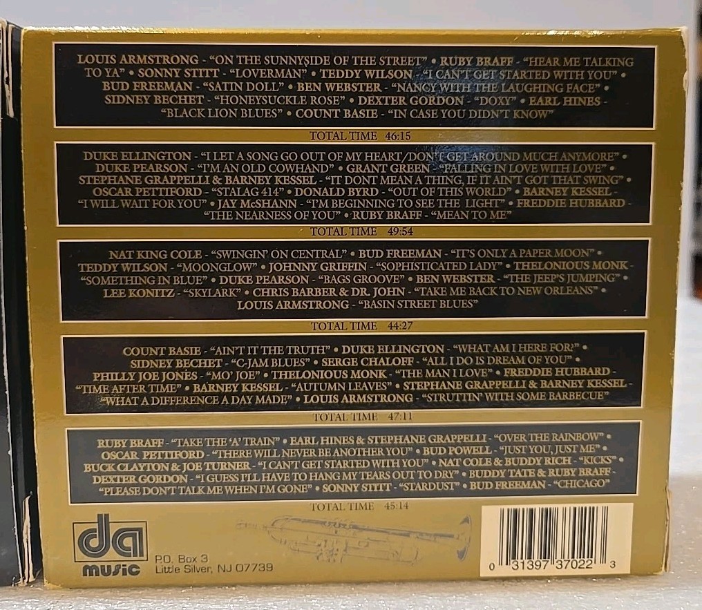 The Original Jazz Masters Series Volume 1 & 2 - Complete & EXCELLENT