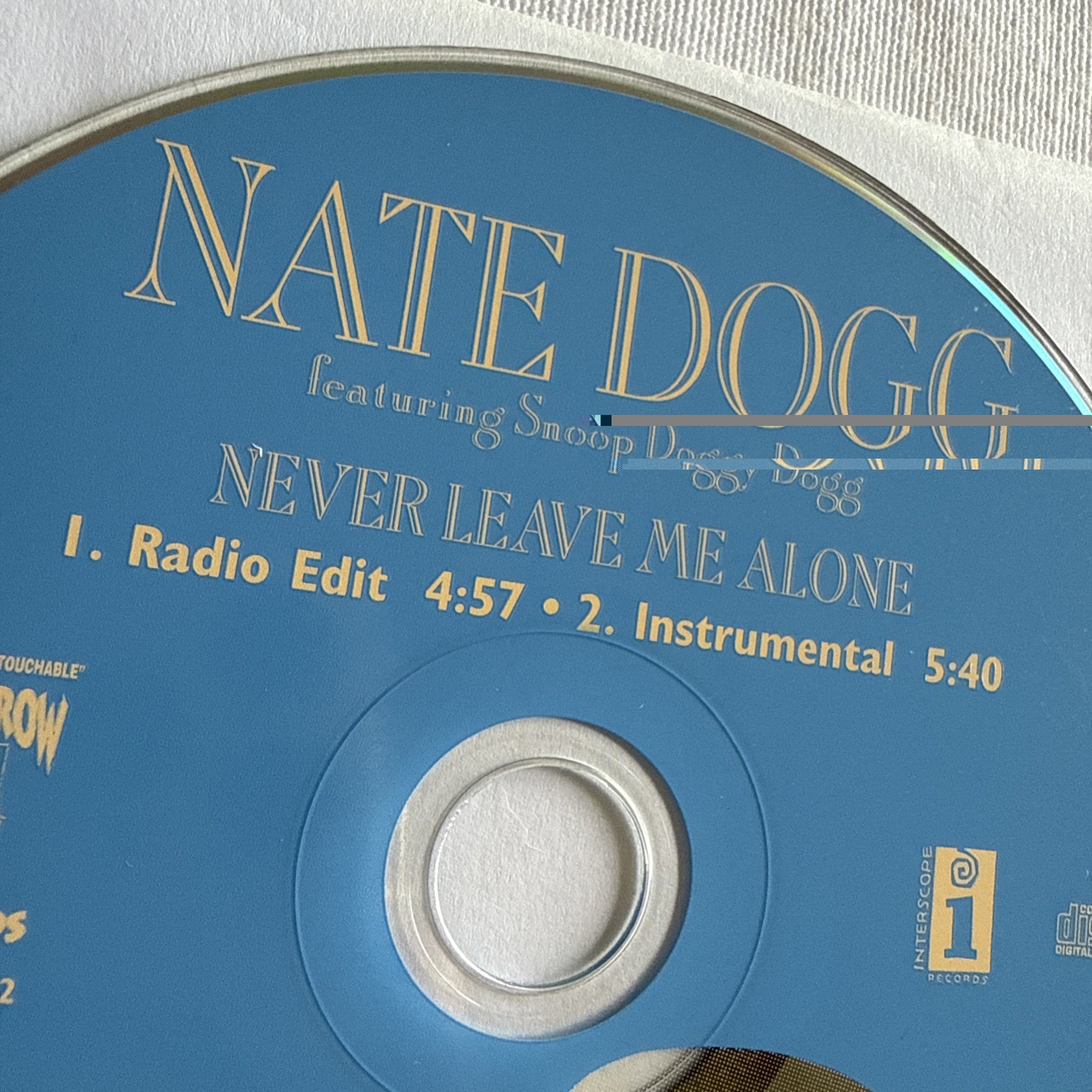 Nate Dogg CD Never Leave Me Alone hit single Snoop Doggy Kurupt Death Row Suge K