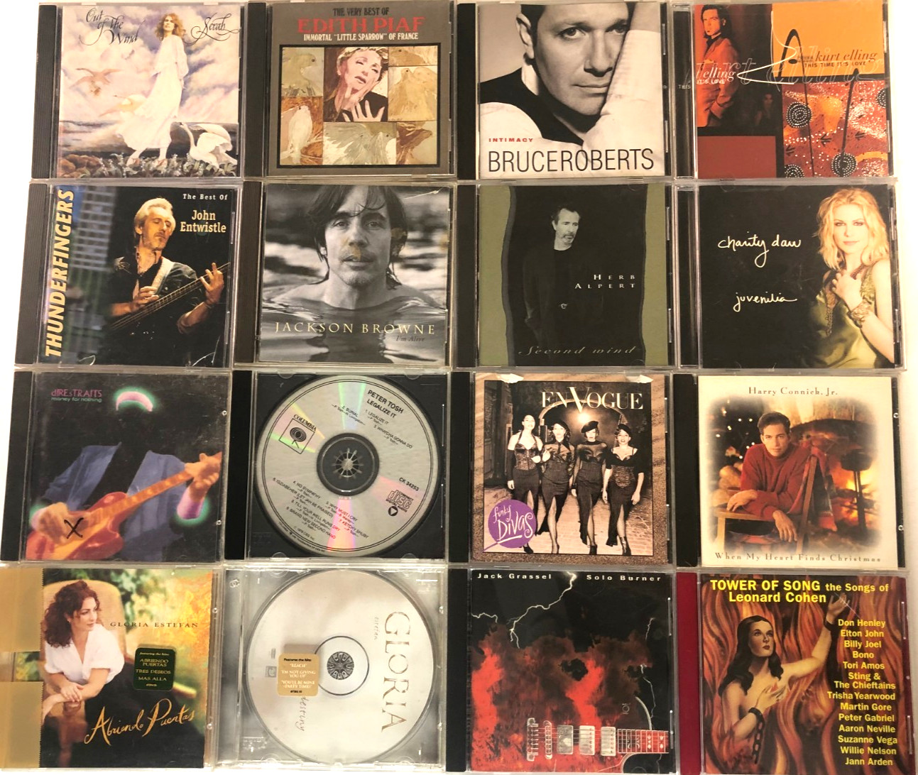 CD's Pick Choose your own-Country, Rock, Rap, R&B and more-Combined S/H Lot#1