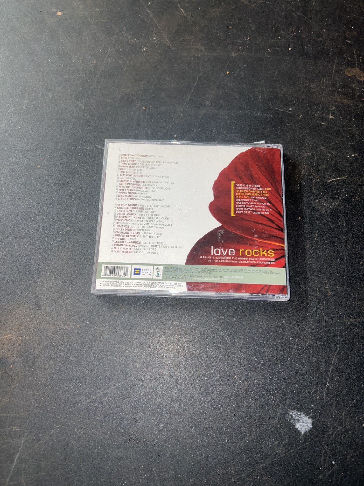 Love Rocks : Human Rights Benefit Compilation CD