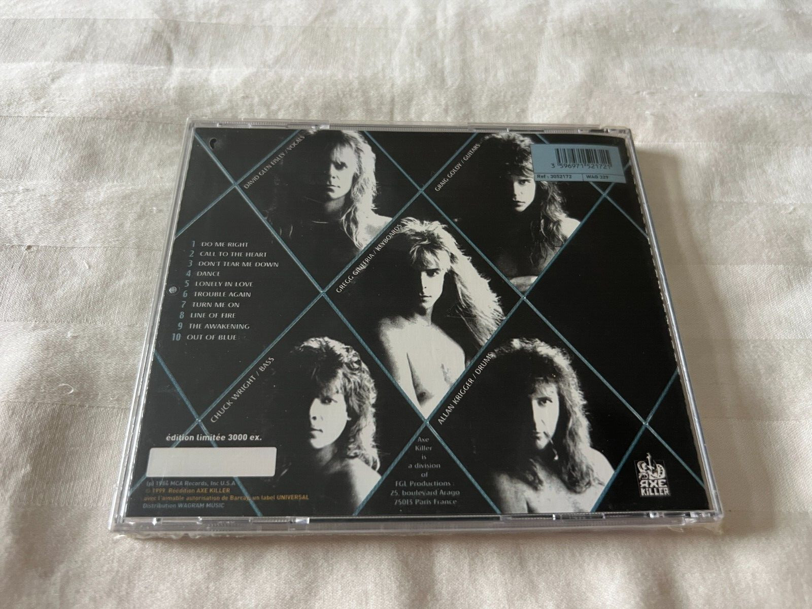Giuffria S/T CD 1999 Axe Killer Limited Import Remaster 80s Hair Metal OOP RARE