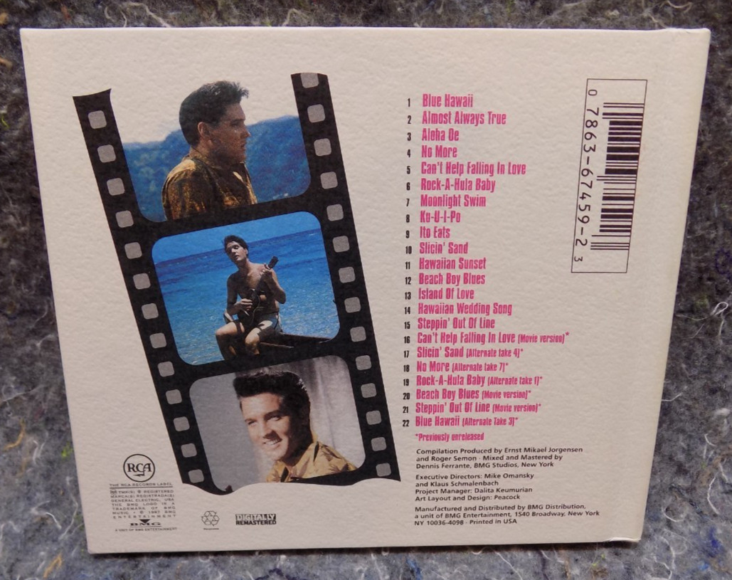 "The Blue Suede Box: Elvis, His Greatest Hits" 5 CDs BMG (1997) EX
