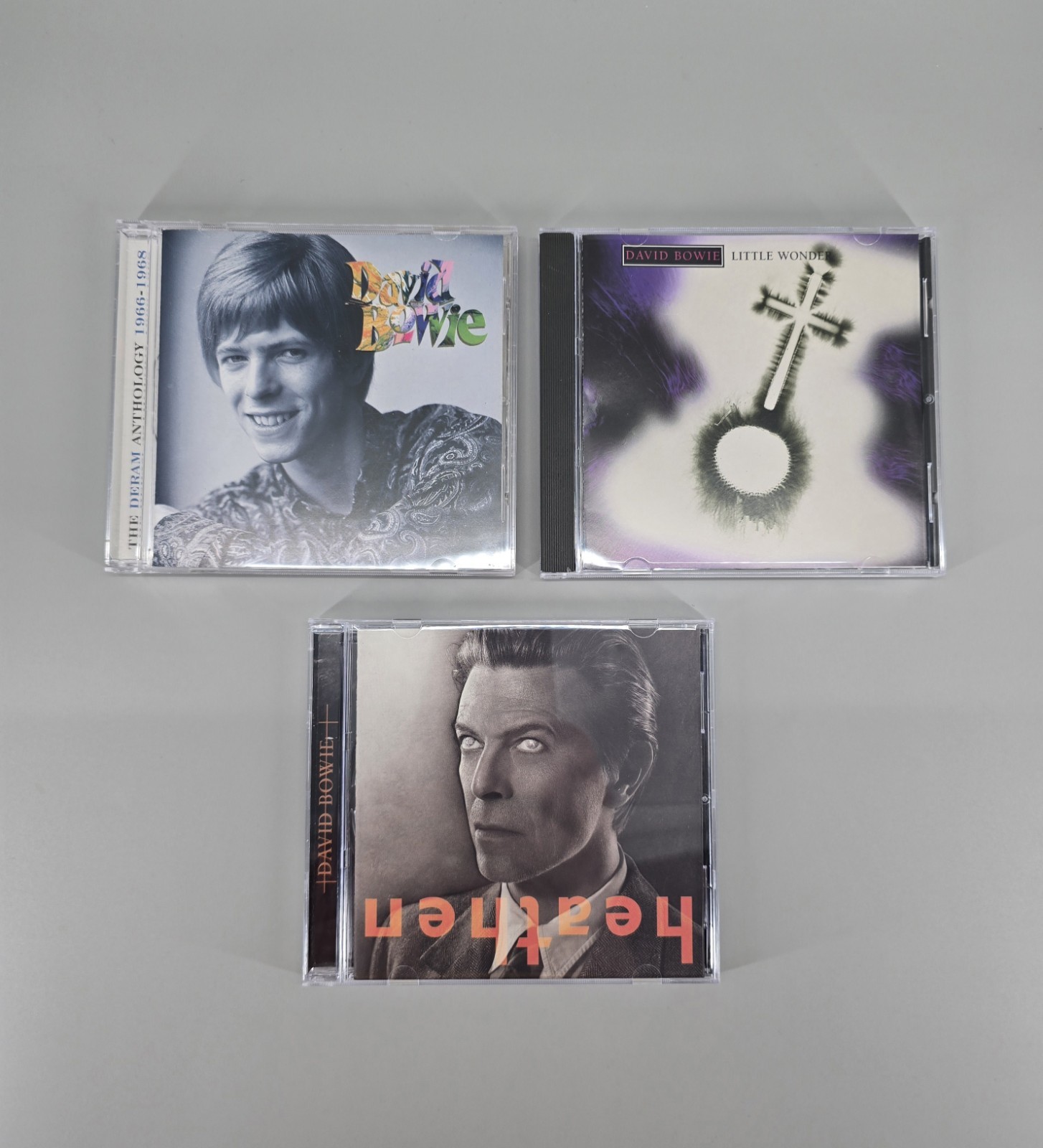 David Bowie CD Lot of 3 Heathen Little Wonder Deram Anthology 1966-1968