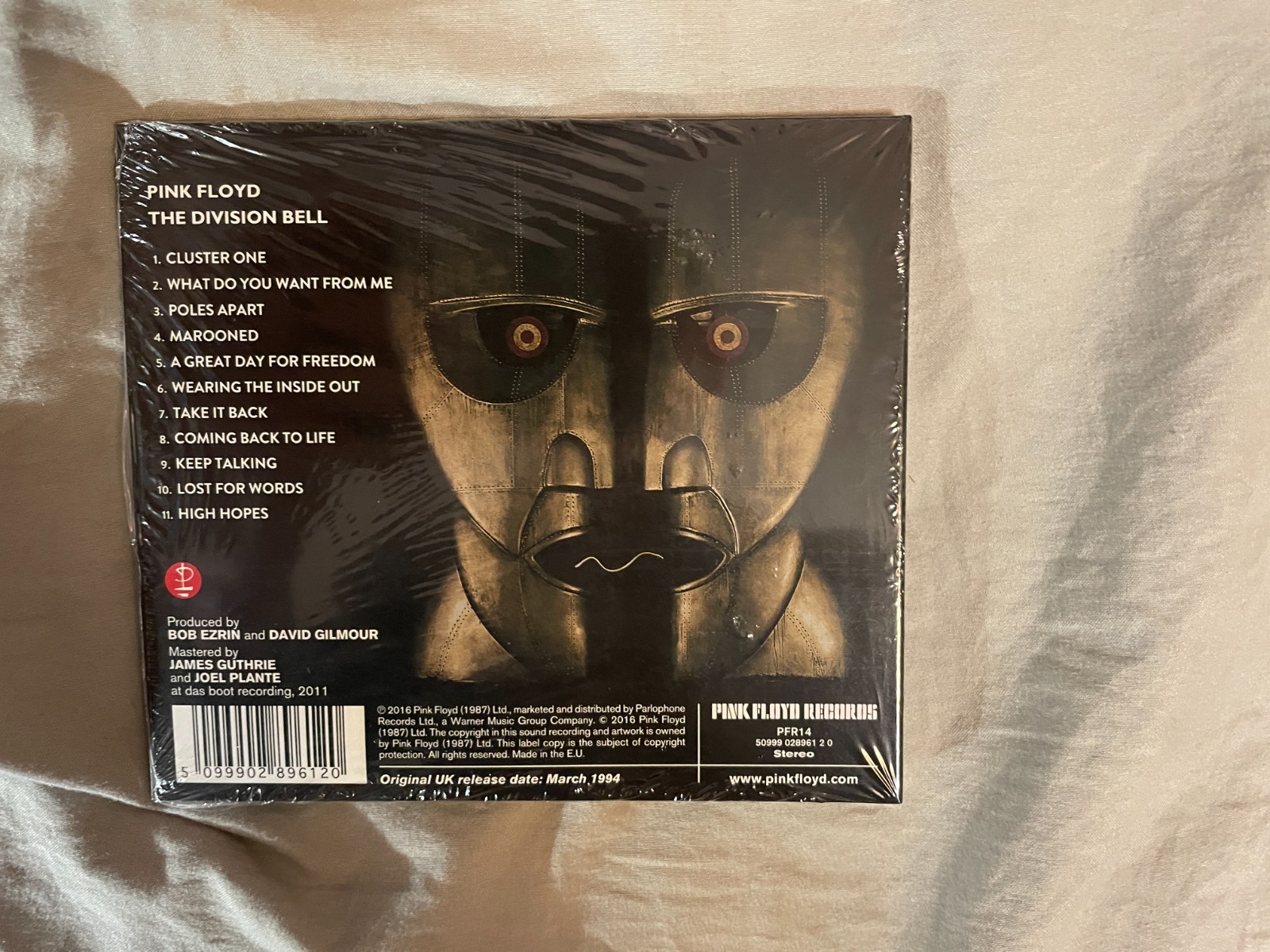 Pink Floyd SEALED CD - The Division Bell - 2016 Pink Floyd Records Remastered