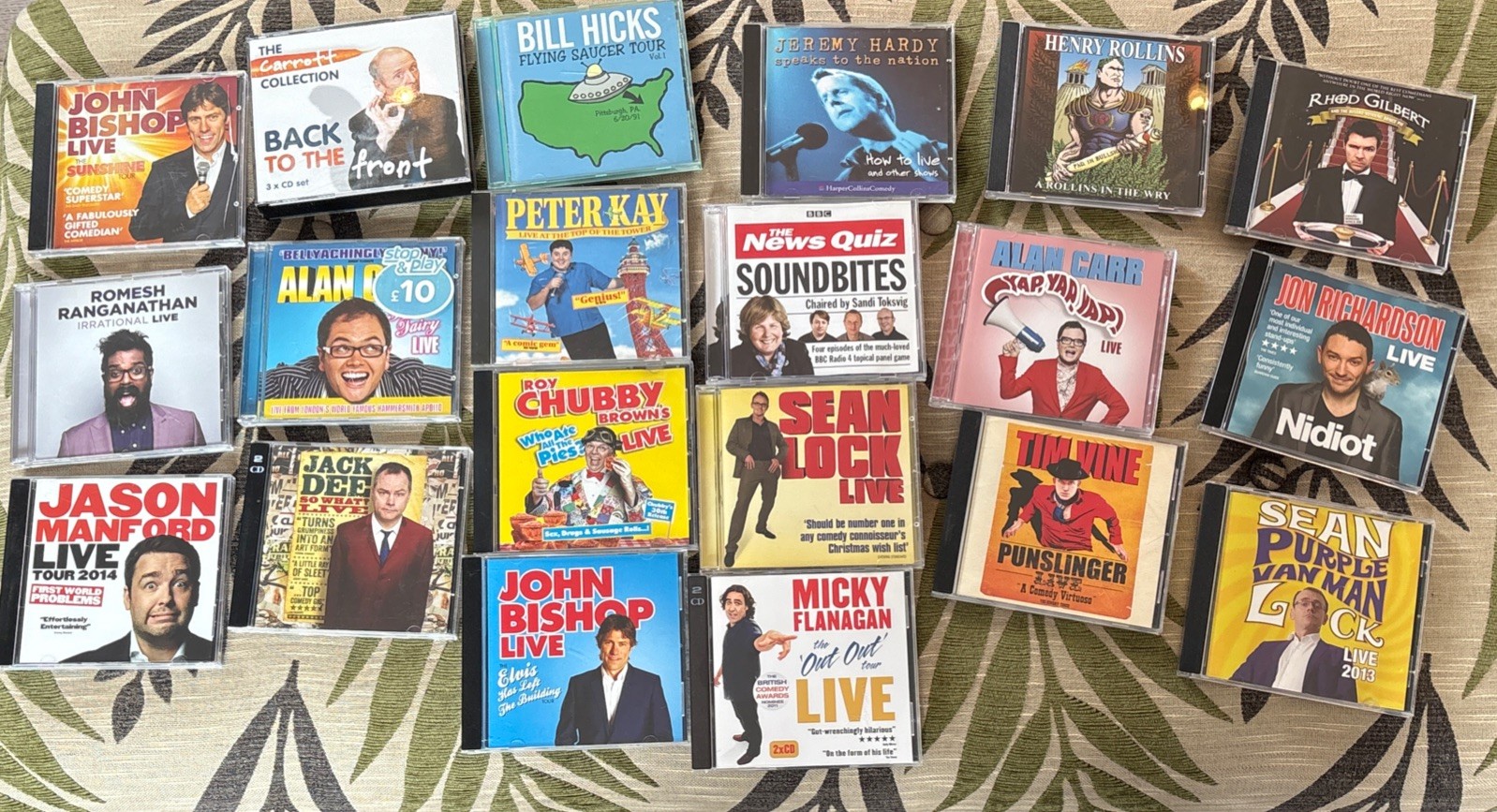 comedy audio CDs mixed artists/comedians total of 20 titles
